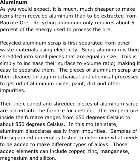 Aluminum
