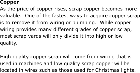 Copper